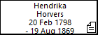 Hendrika Horvers