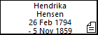 Hendrika Hensen