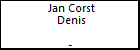 Jan Corst Denis