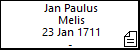 Jan Paulus Melis