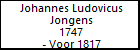 Johannes Ludovicus Jongens