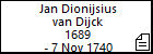 Jan Dionijsius van Dijck