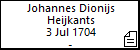 Johannes Dionijs Heijkants