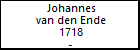 Johannes van den Ende