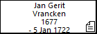 Jan Gerit Vrancken