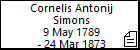 Cornelis Antonij Simons