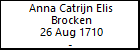 Anna Catrijn Elis Brocken