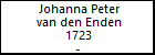 Johanna Peter van den Enden