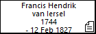 Francis Hendrik van Iersel