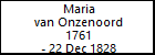 Maria van Onzenoord