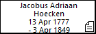 Jacobus Adriaan Hoecken