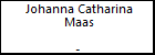 Johanna Catharina Maas