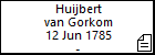 Huijbert van Gorkom