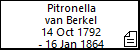 Pitronella van Berkel