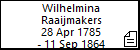 Wilhelmina Raaijmakers