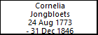 Cornelia Jongbloets