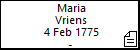 Maria Vriens