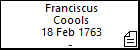 Franciscus Coools