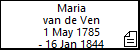 Maria van de Ven