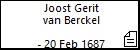Joost Gerit van Berckel
