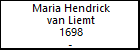 Maria Hendrick van Liemt