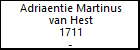 Adriaentie Martinus van Hest