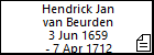 Hendrick Jan van Beurden
