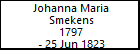 Johanna Maria Smekens