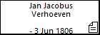 Jan Jacobus Verhoeven