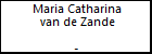 Maria Catharina van de Zande