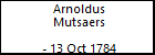 Arnoldus Mutsaers