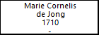 Marie Cornelis de Jong