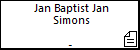 Jan Baptist Jan Simons