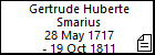 Gertrude Huberte Smarius