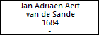 Jan Adriaen Aert van de Sande