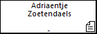 Adriaentje Zoetendaels