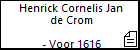 Henrick Cornelis Jan de Crom