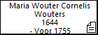 Maria Wouter Cornelis Wouters