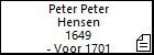 Peter Peter Hensen