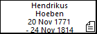 Hendrikus Hoeben