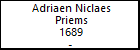 Adriaen Niclaes Priems