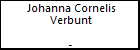 Johanna Cornelis Verbunt