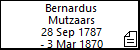 Bernardus Mutzaars
