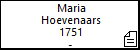 Maria Hoevenaars