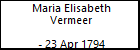 Maria Elisabeth Vermeer