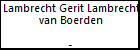 Lambrecht Gerit Lambrecht van Boerden