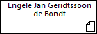 Engele Jan Geridtssoon de Bondt