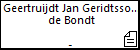 Geertruijdt Jan Geridtssoon de Bondt