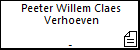 Peeter Willem Claes Verhoeven