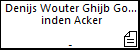 Denijs Wouter Ghijb Goossens inden Acker